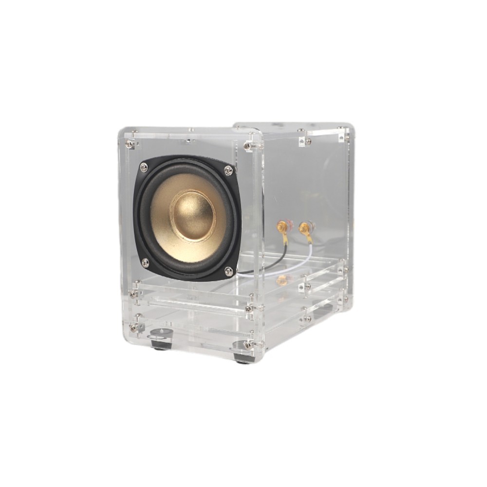 Modern Minimalist Transparent All-audio Acrylic Speaker photo 6