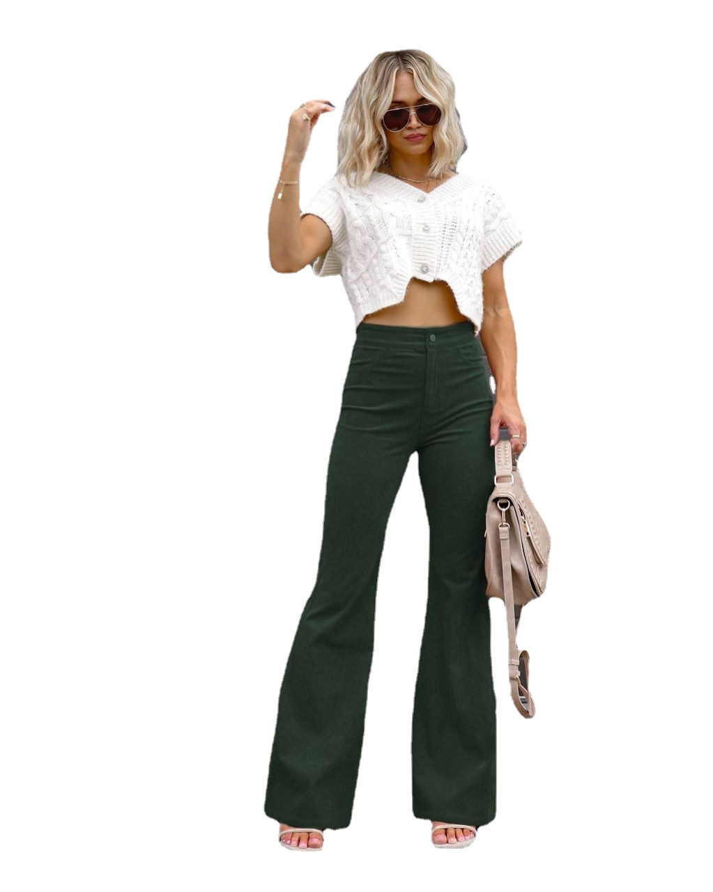 Chic Women's Trousers Trendy Brand photo 7