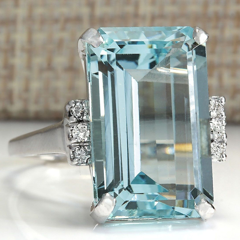Stylish And Exquisite Citrine Engagement Ring For Women photo 4