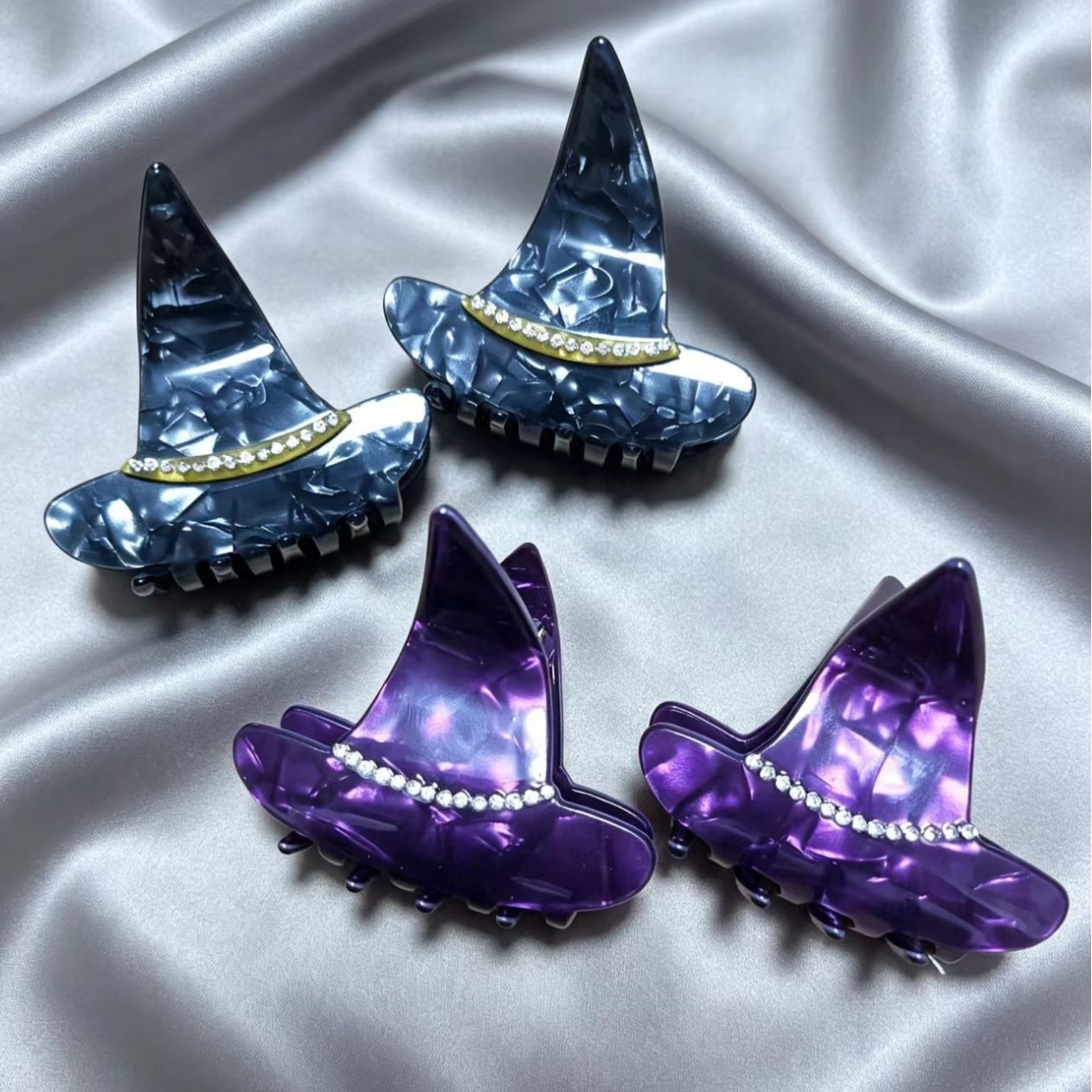 Halloween Witch High-End Minimalist Elegant Shark Clip photo 1
