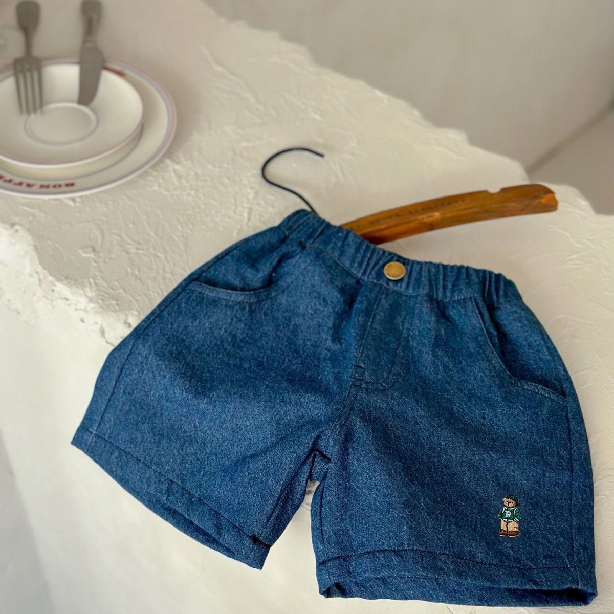 Kids Summer Casual Denim Shorts photo 2