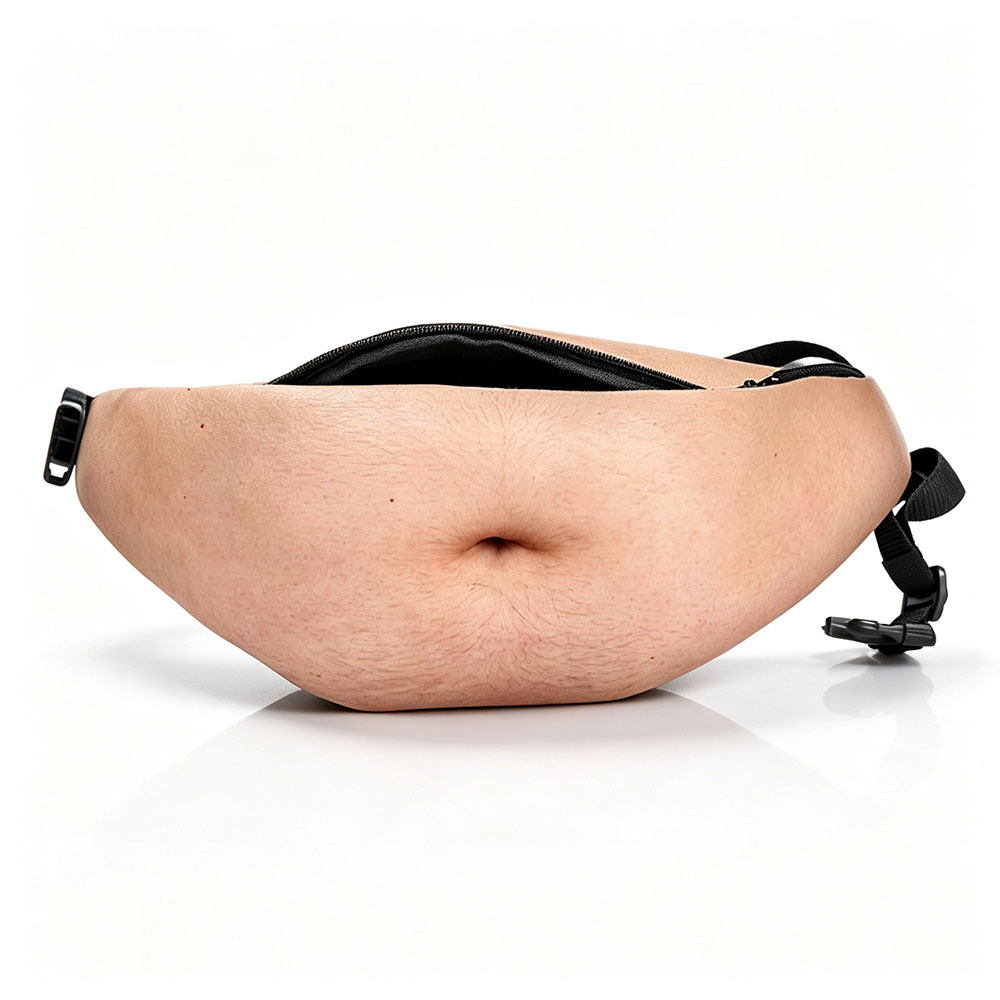 Personalized Belly Bag Funny Prank PU Synthetic Material photo 6