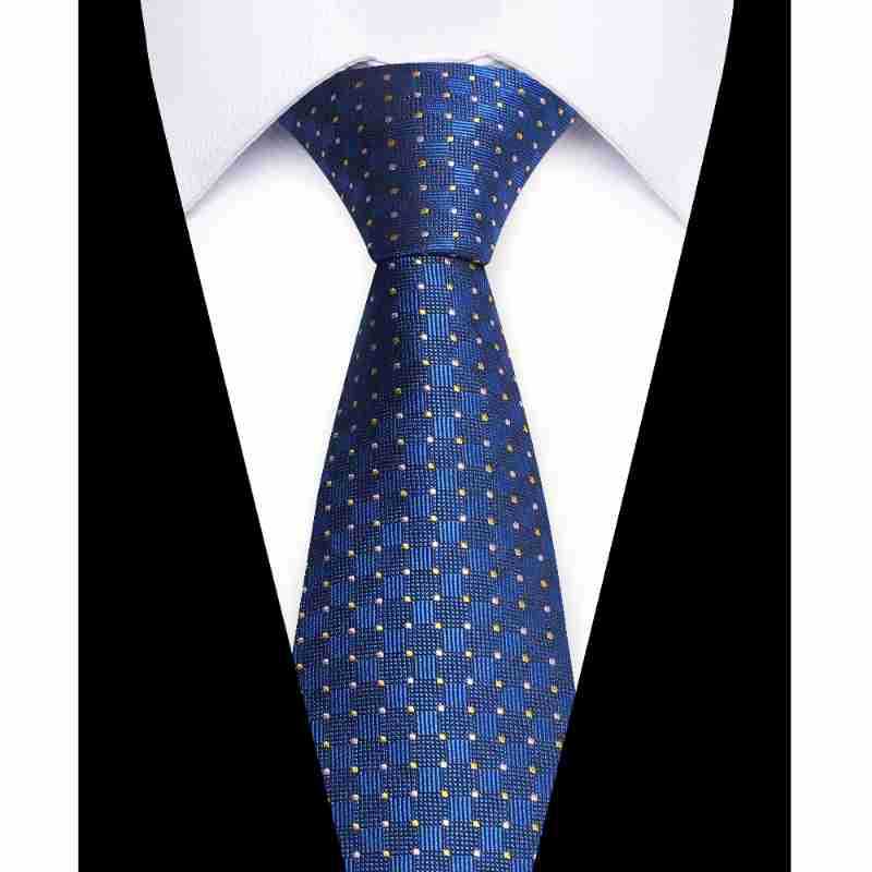 Usiness Striped Hand-stitched Polyester Tie photo 4