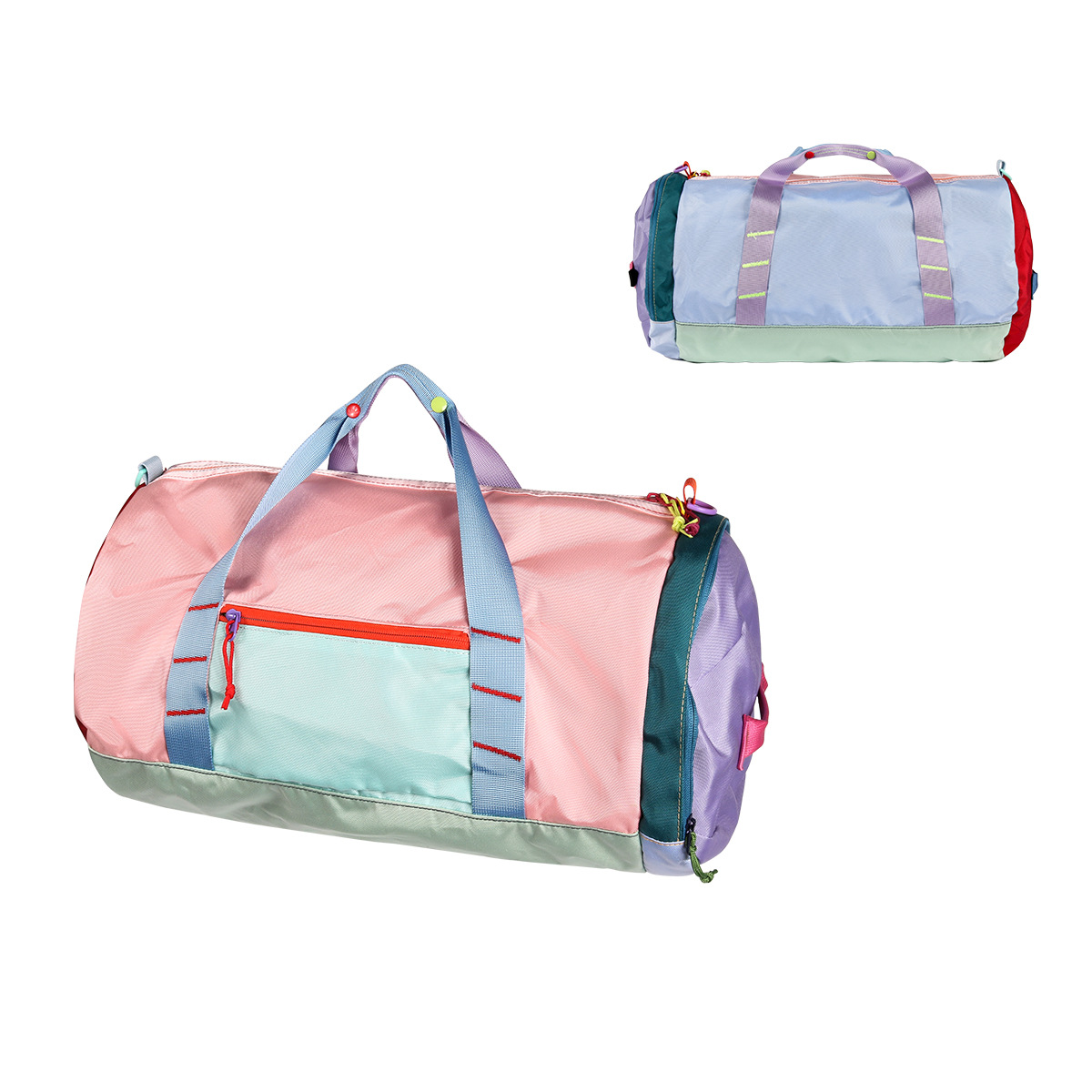 Dopamine Color-Block Travel Bag photo 2