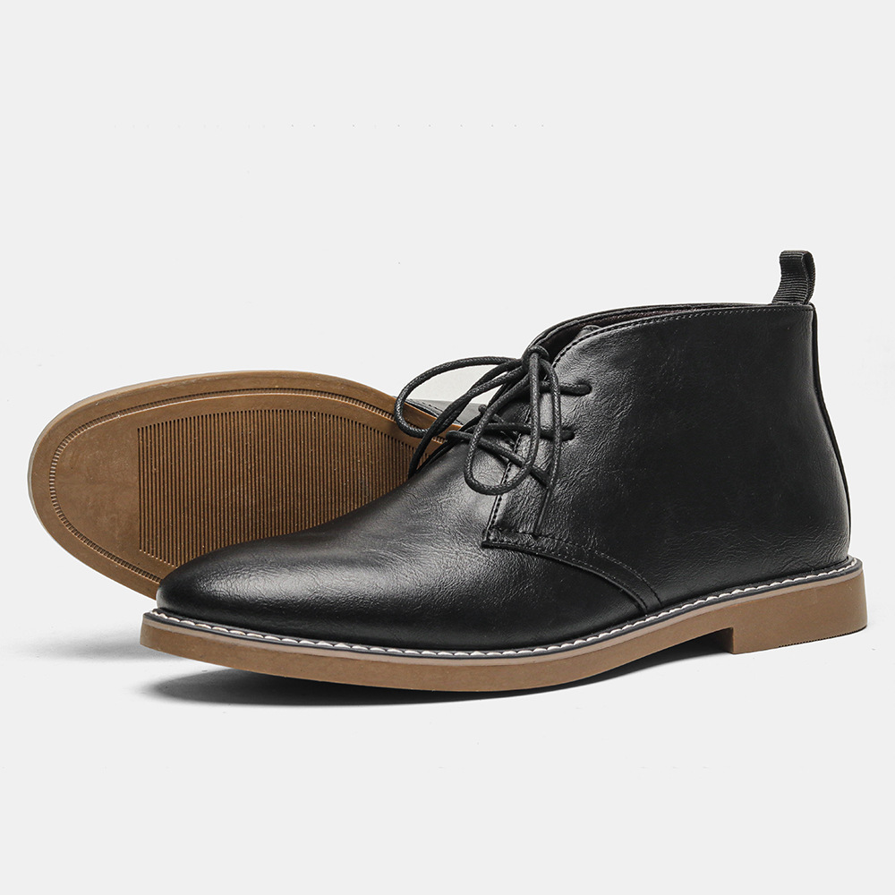 Casual Mens Large-size Ankle Boots photo 3