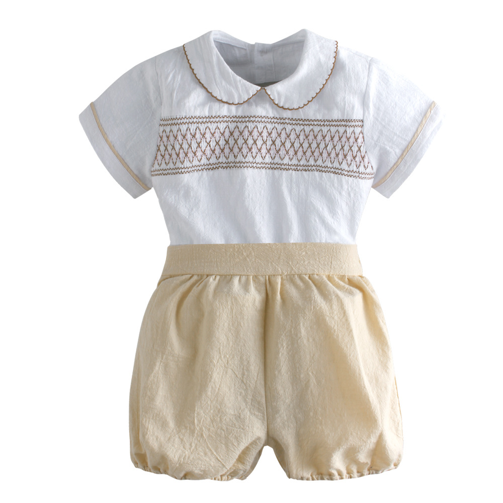 Comfortable Short-sleeve And Shorts Set For Boys photo 3