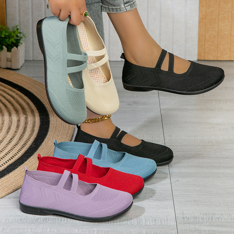 Children's Fly Woven Mesh Leisure Pumps photo 1