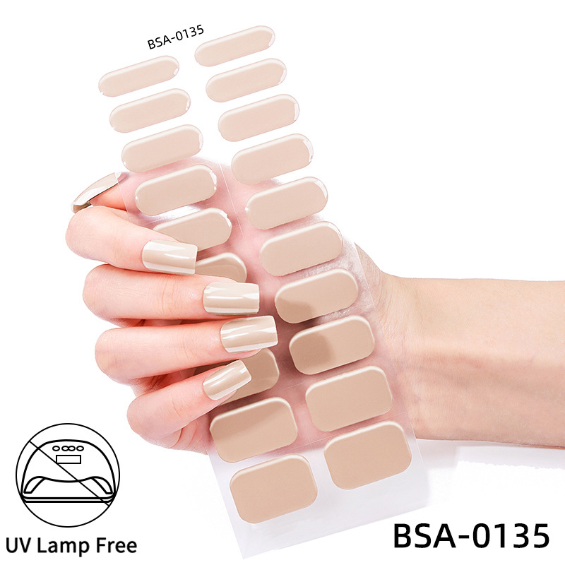 No-Cure-Lamp Gel Nail Sticker Set photo 5