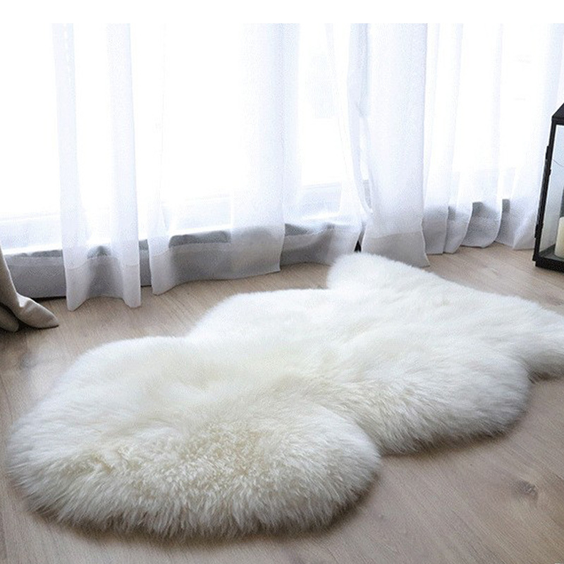 Fur Sofa Cushion Bay Window Mat Living Room Bedroom photo 2