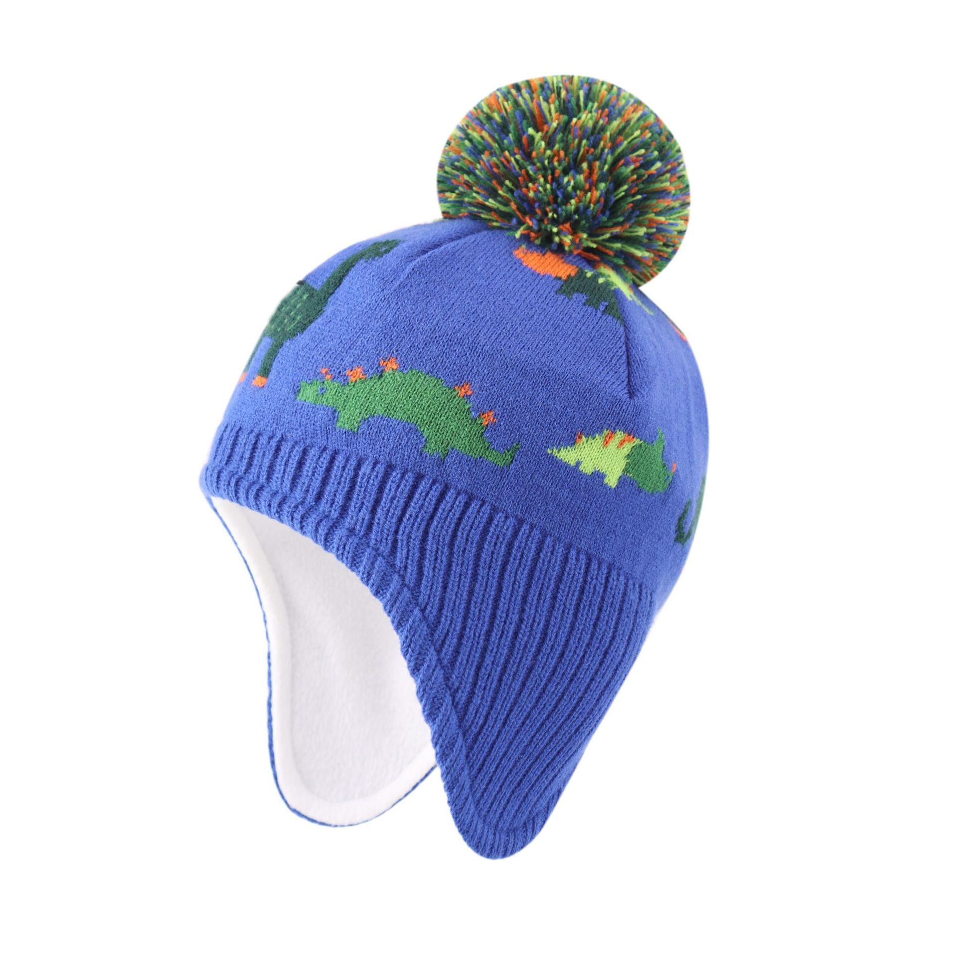 Autumn And Winter Warm Dinosaur Earmuffs photo 7