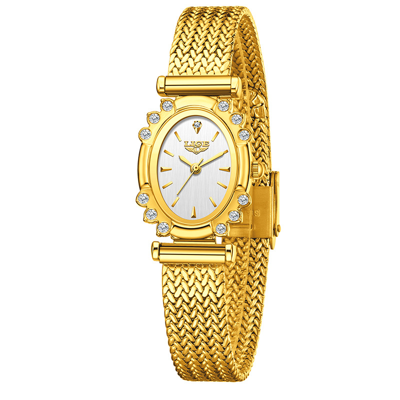 Womens Wheat-ear Strap Square Watch photo 7