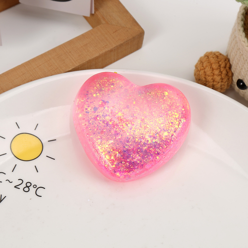 Cute Squeeze Toy With Malt Candy And Glitter Stress Relief Toy photo 2