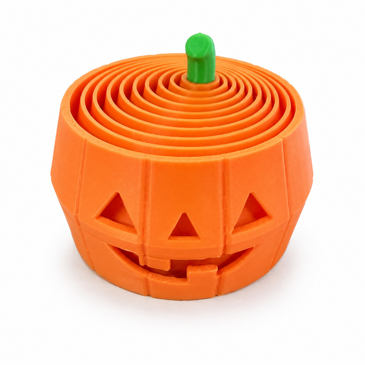 3D-printed Stretchy Pumpkin Halloween Stress-Relief Stretch Toy Ornament photo 4