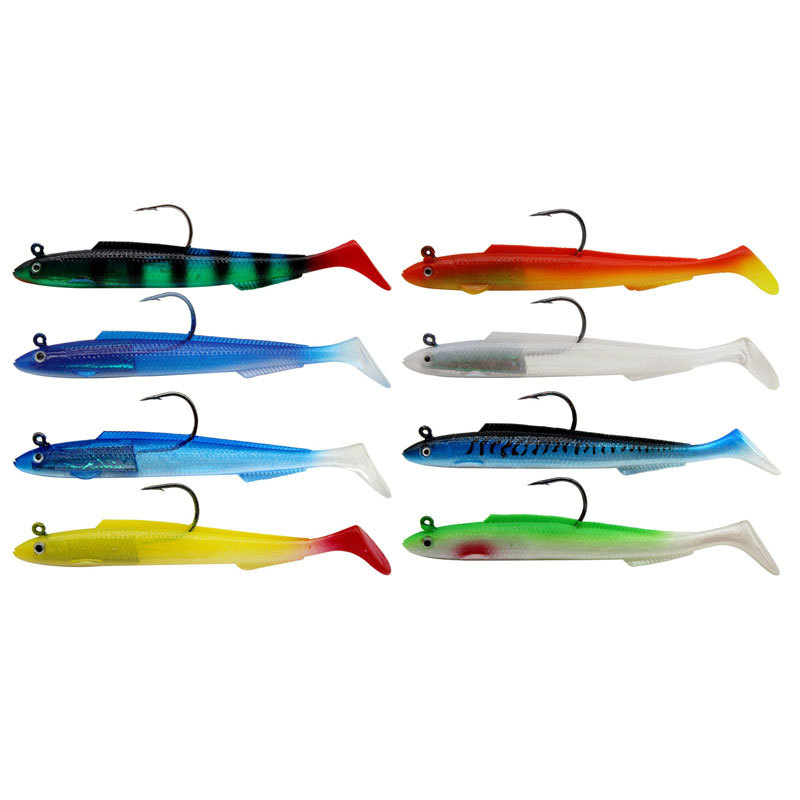 Software-coated Lead T-tail Lure Bionic Fishing Bait photo 7