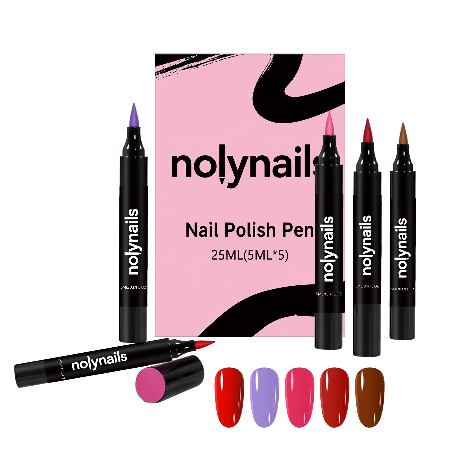 Multi-color Convenient Easy-to-apply Gel Nail Polish Pen photo 5