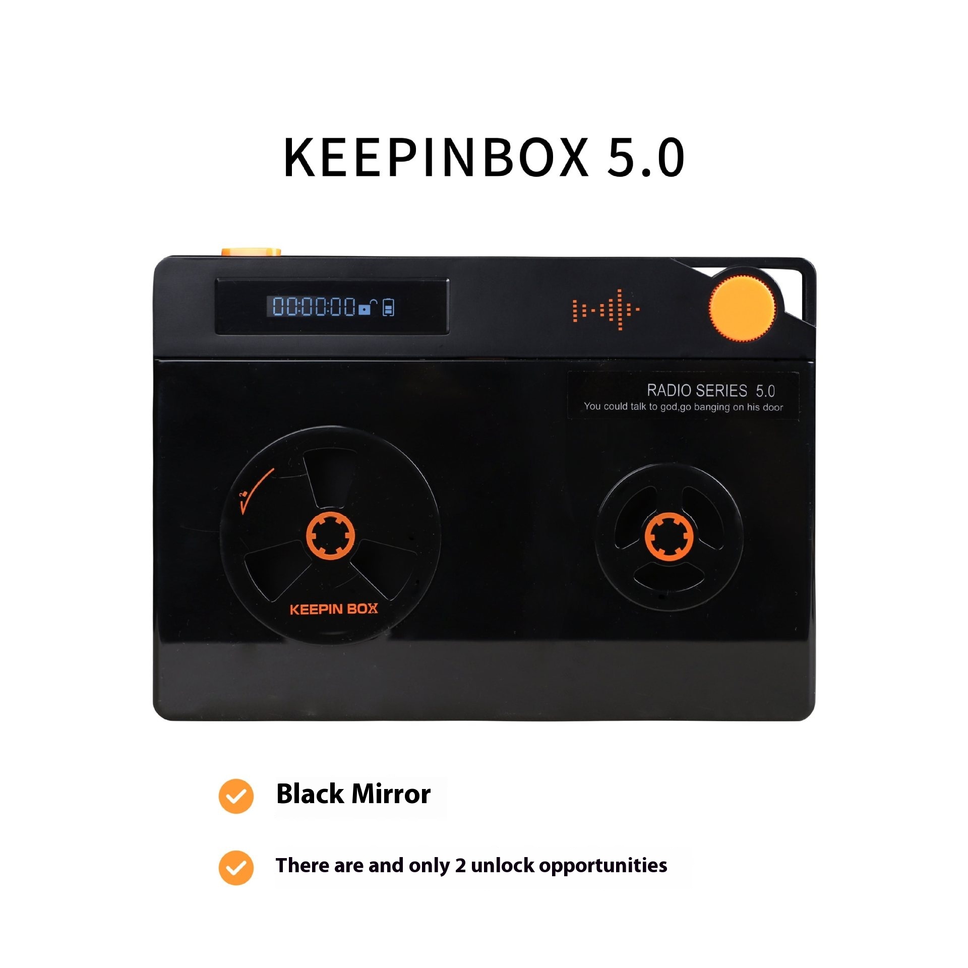 Mobile Phone Lock Self-discipline Timing Box Ring Addiction photo 6