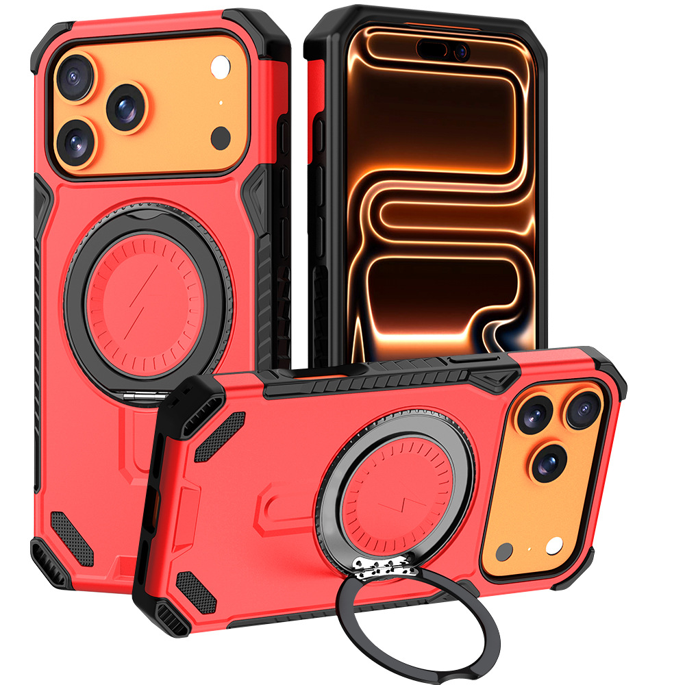 Magnetic Bracket Ring-clasp Phone Case photo 5