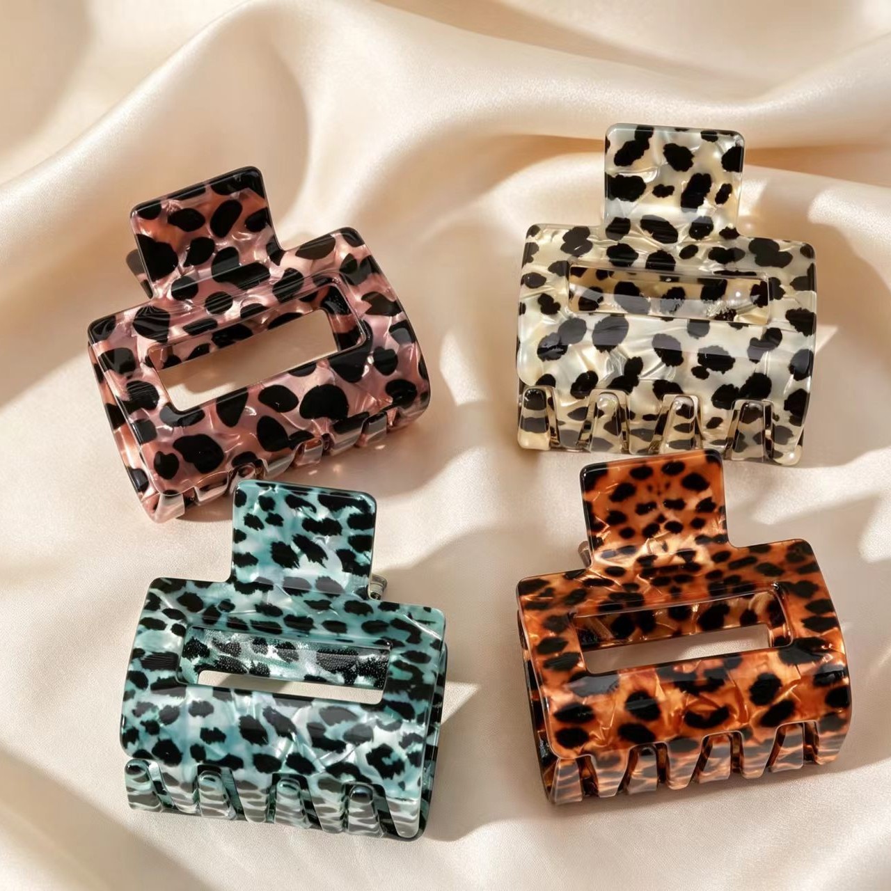 Marbled Square Sweet Shark Clip photo 1