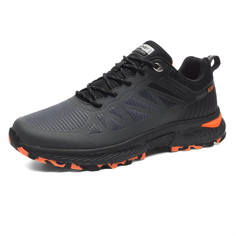 Breathable Mesh Surface Plus Size Men's Outdoor Running Shoes photo 6