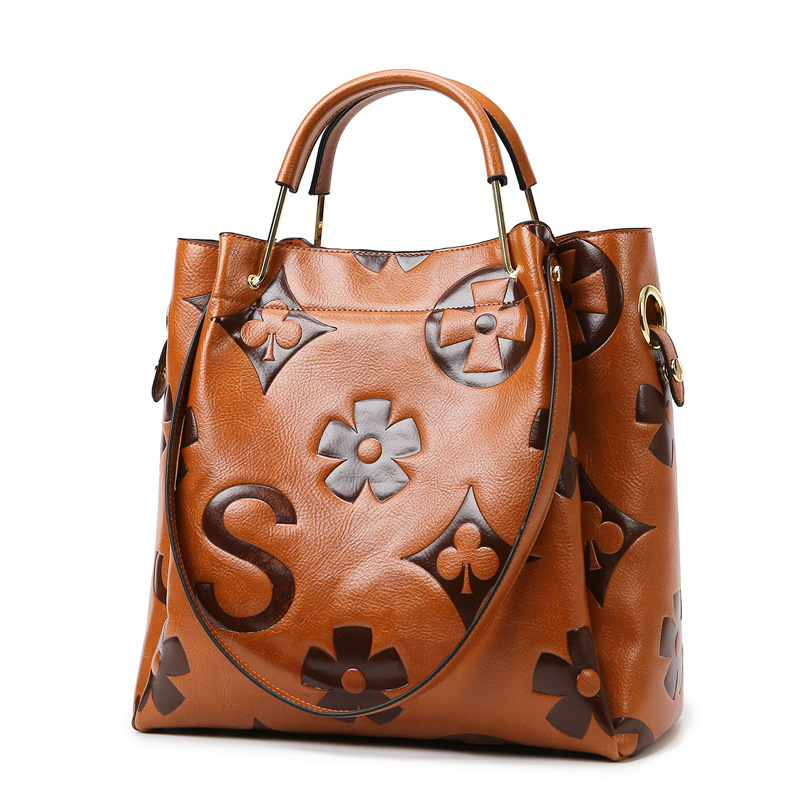 Womens Stylish Large-capacity Bucket Bag Set photo 5
