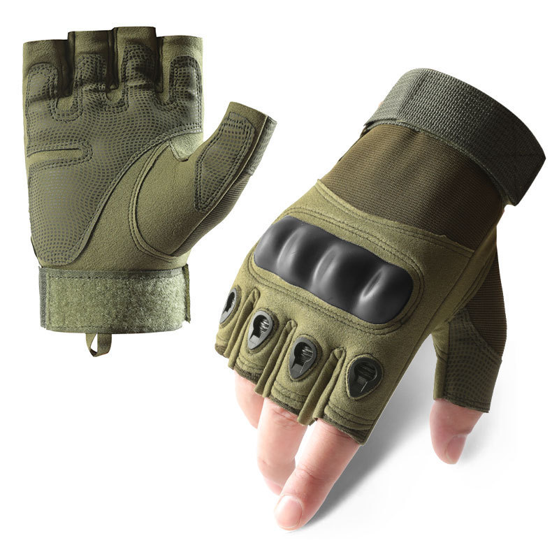 Tactical Gloves Outdoor Sports Protective Half-Finger Gloves photo 5
