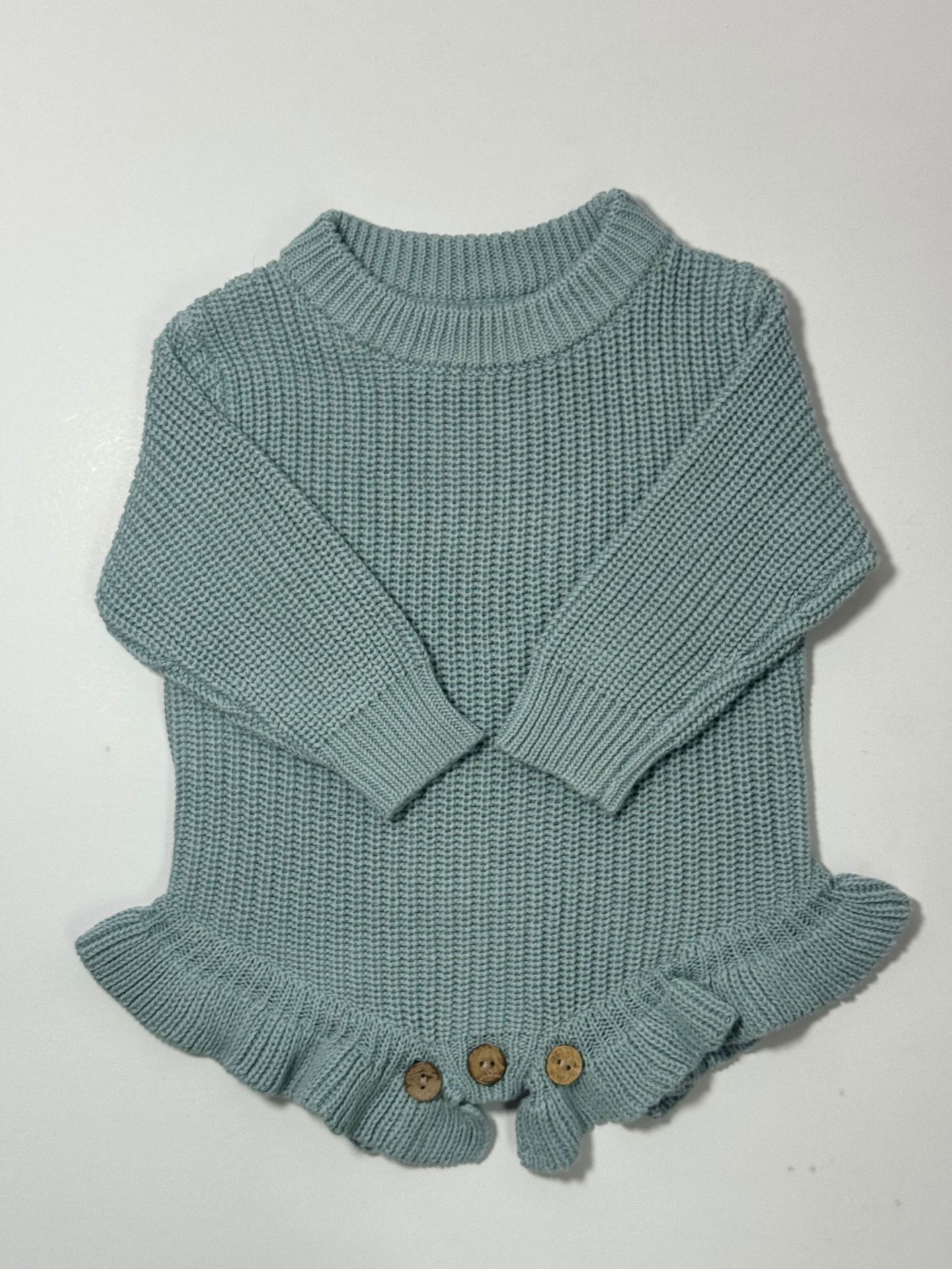 Pure Cotton Embroidery Newborn Long-sleeved Jumpsuit photo 3