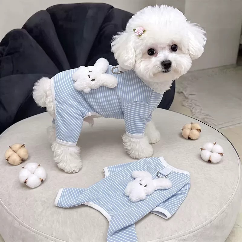 Pet Dog Thermal Four-legged Fleece Jacket With Belly Cover photo 6