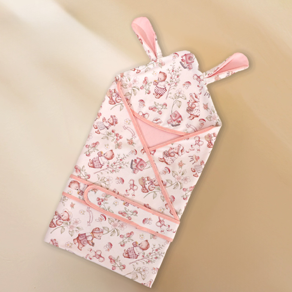 Newborn Nursery Swaddle Blanket Thin Style photo 3