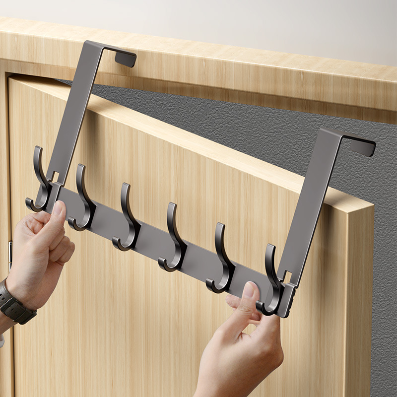 Home Rear-mounted No-drill Clothes Rack photo 2