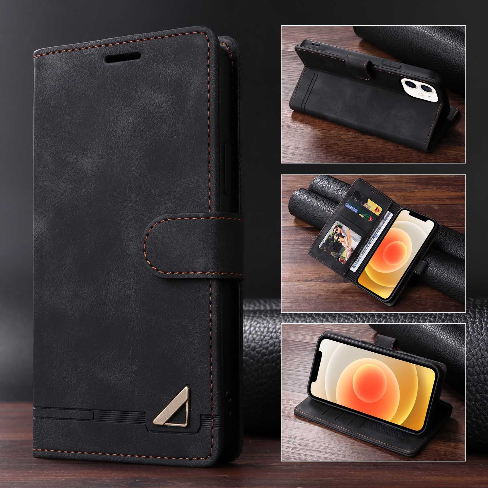 Retro Matte Phone Case With Wallet Function photo 2