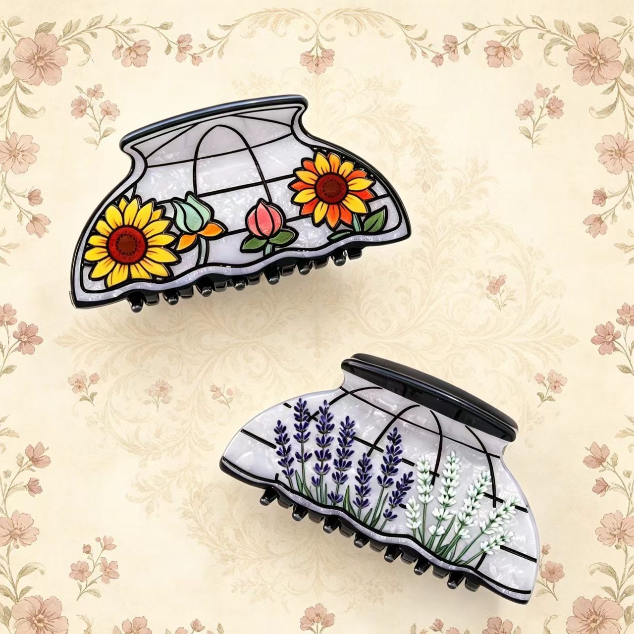 Cute New-style Creative Vintage Hair Clip photo 6