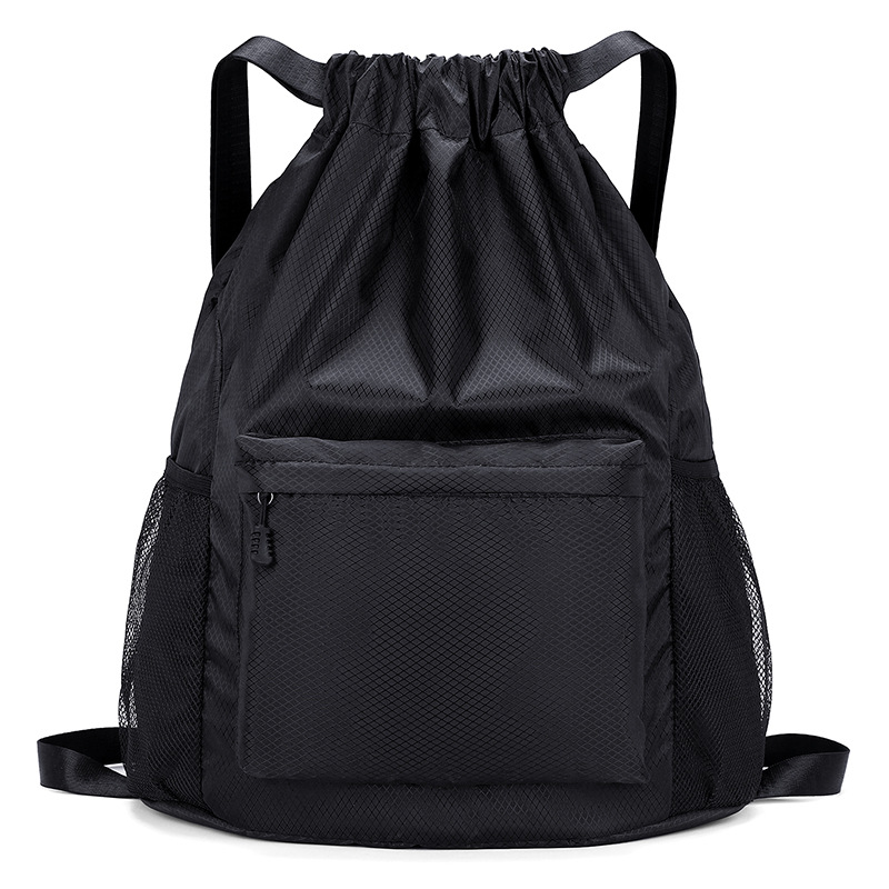 Simple Drawstring Cinch Bag Travel Backpack photo 6