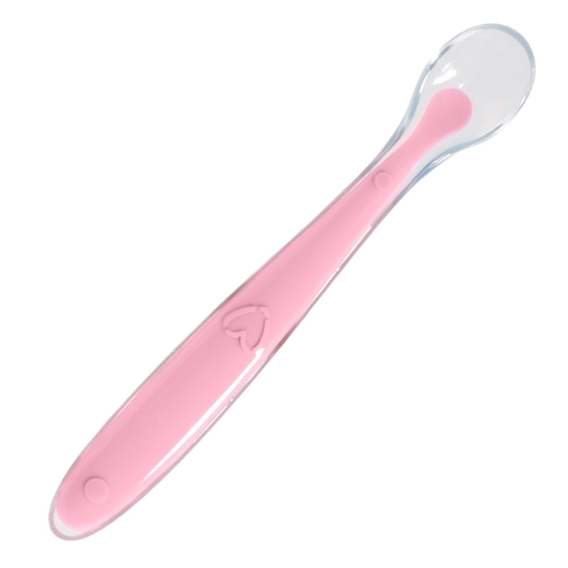 Baby Silicone Spoon With Soft Tip Soup For Training photo 2
