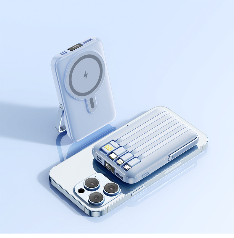 Wireless Charging Magnetic-Suction High-Capacity Power Bank photo 8