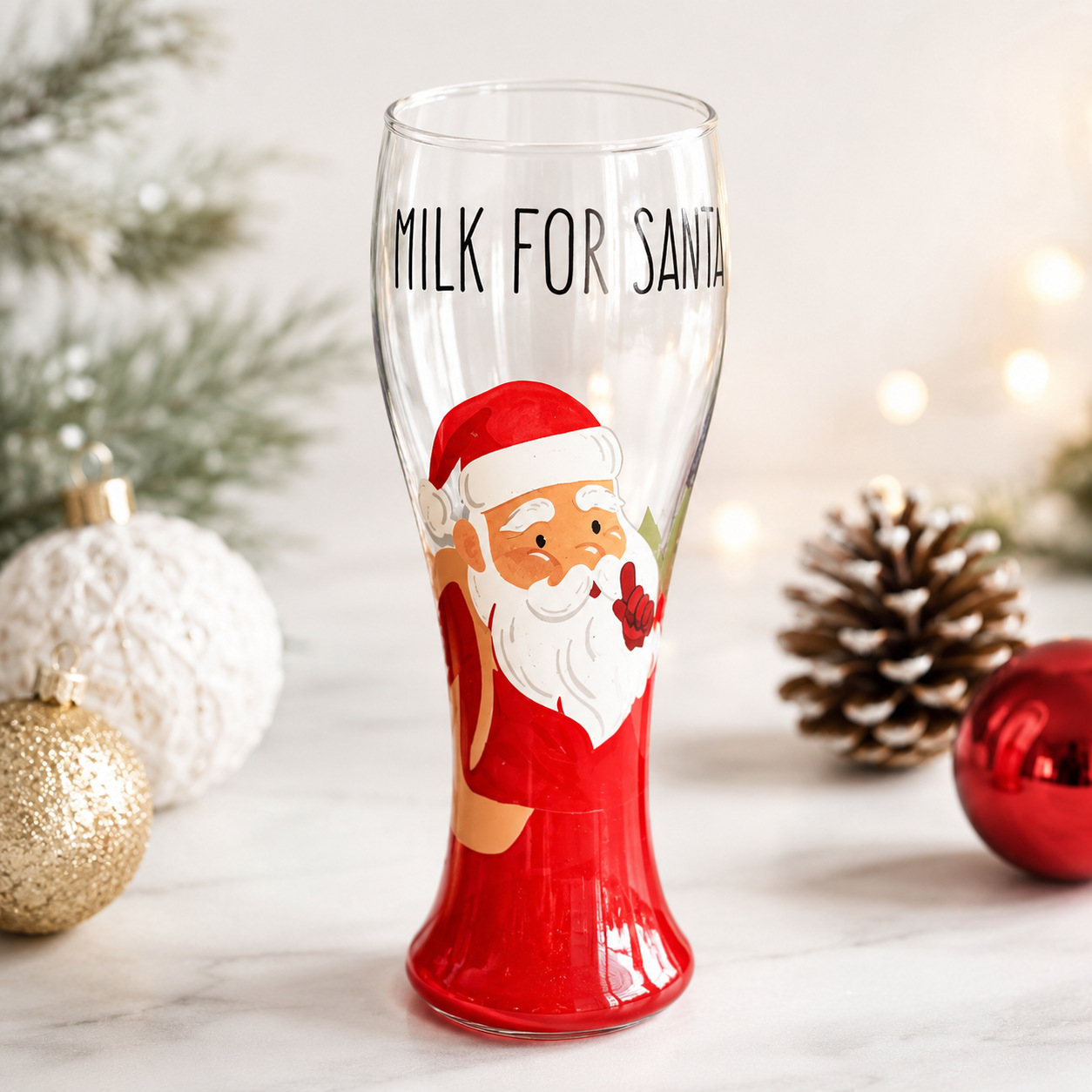 Bar And Home-use Universal Christmas-themed Beer Mug photo 1