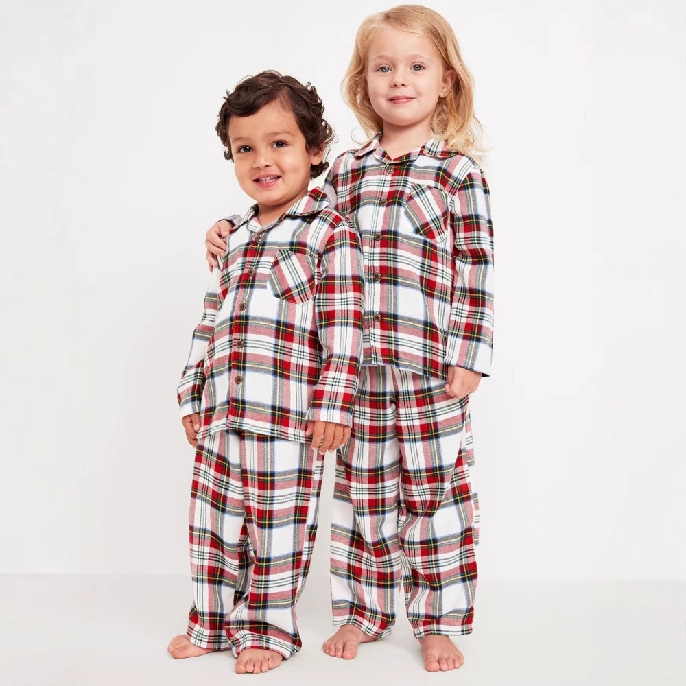 Christmas Family Pajamas For Parents And Kids photo 1