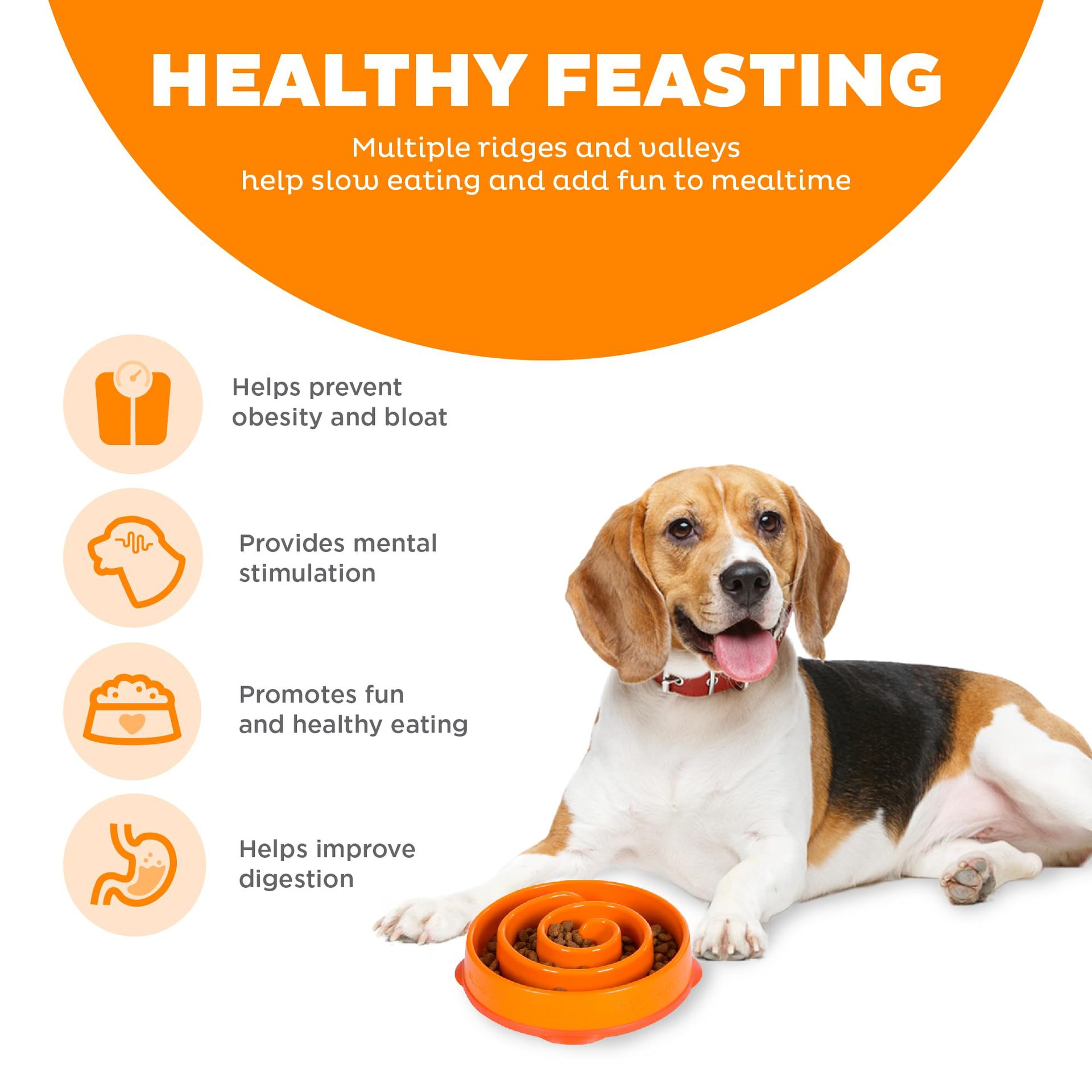 Household Dog Puzzle Anti-choking Slow-feeding Bowl photo 8