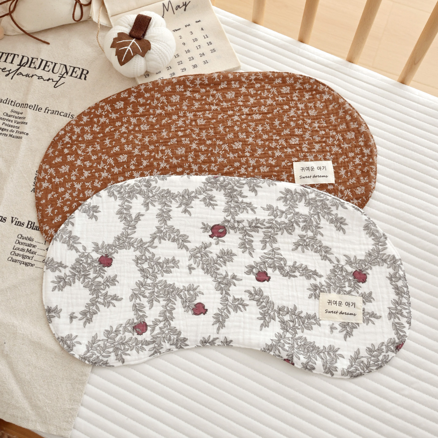 Baby Six-layer Gauze Burp Cloth Pure Cotton Shoulder Pad photo 2