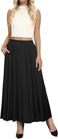 Women's High-waisted Four-season Belt Pockets Slimming Design photo 6