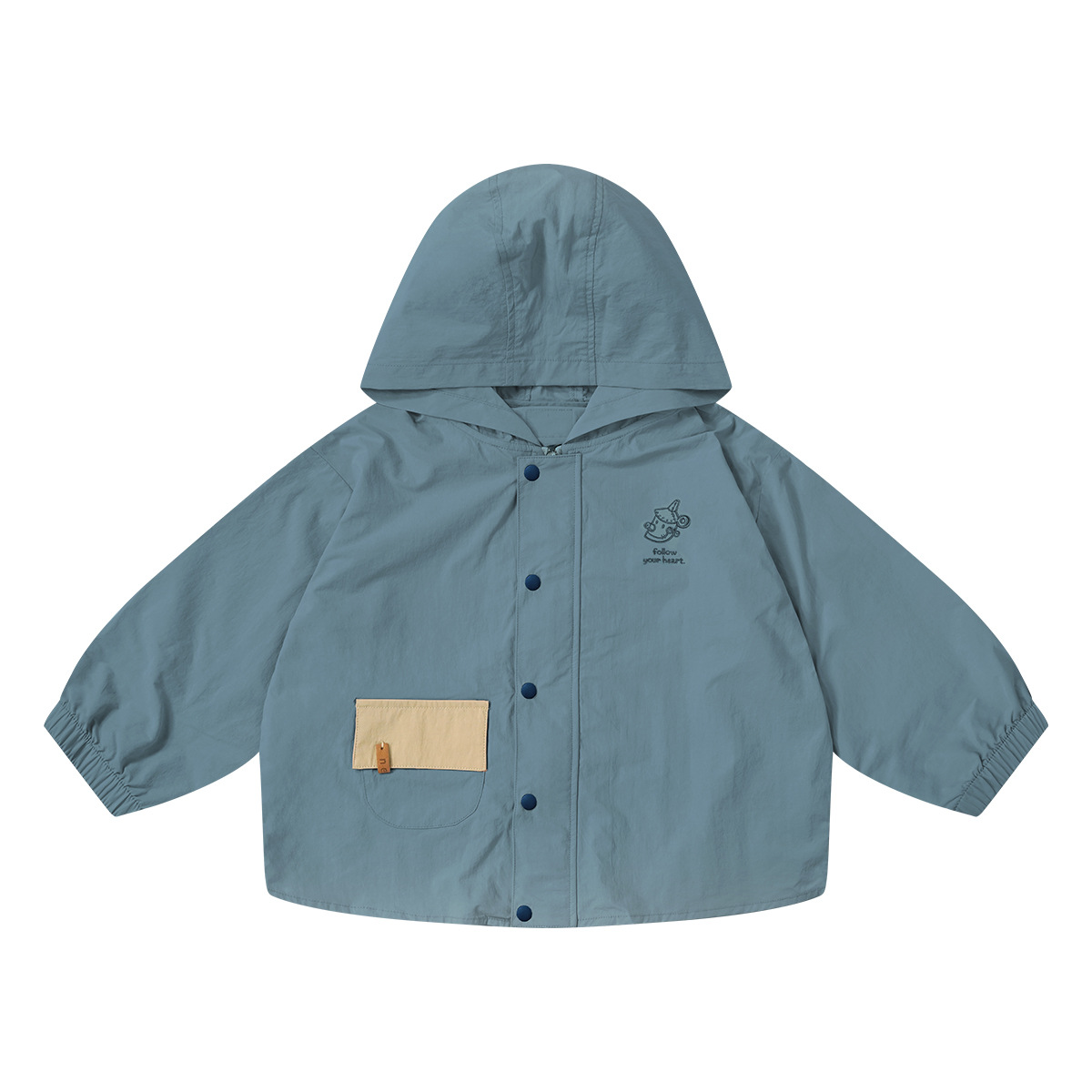 Simple And Casual Summer Hooded Top For Girls photo 3