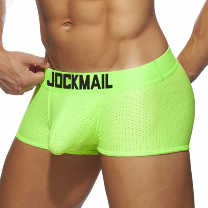 Mens Boxer Briefs Ice-silk Breathable For Young Men photo 5