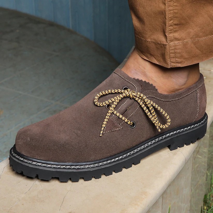 New European And American-style Round-toe Low-heeled Shoes photo 2