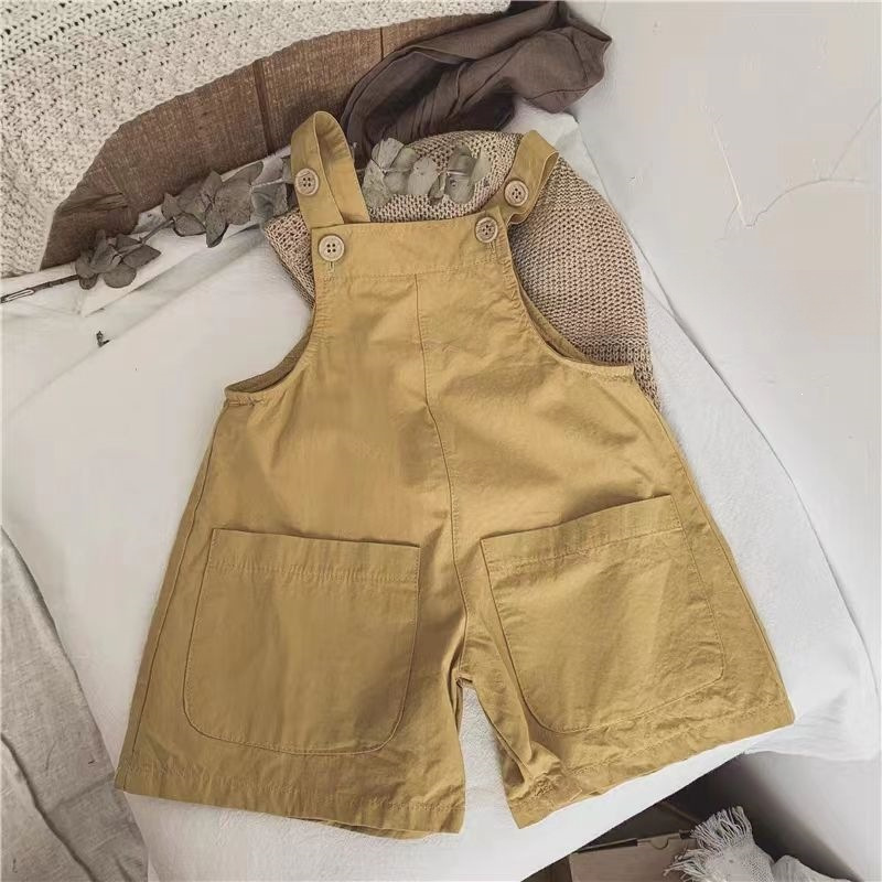 Casual Baby And Child Suspender Shorts photo 2