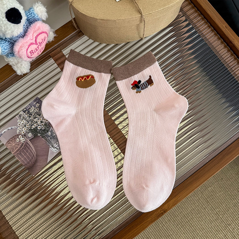 Women's Summer Cotton Antibacterial Short Socks photo 4