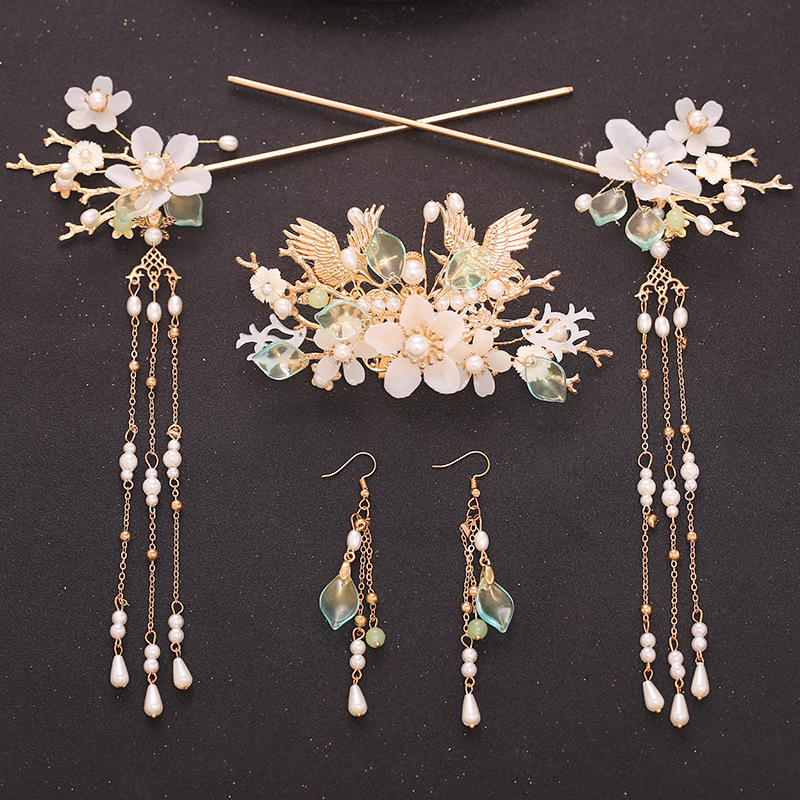 Tassel Full Set Antique Hair Clasp Chinese Style Classical Simplicity Hair Accessories photo 6
