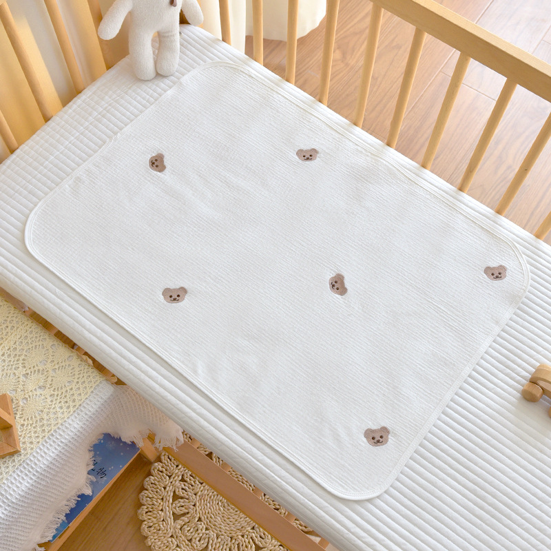 Washable Urine Proof Waterproof And Breathable Baby Bed Sheet photo 1