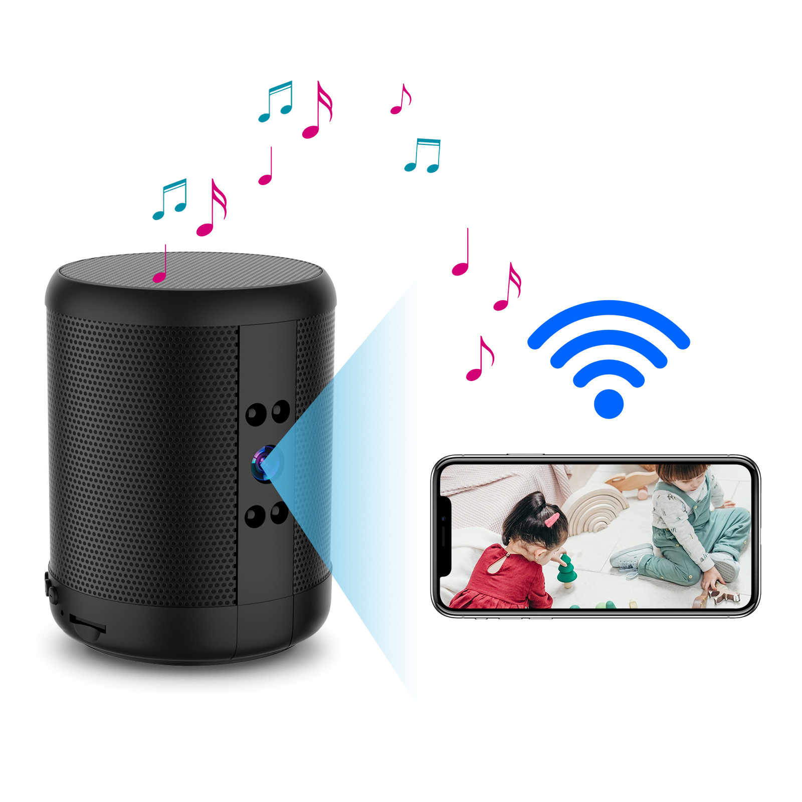 Home Smart Surveillance Camera Dual Voice Conversation HD Plug-in-free photo 7