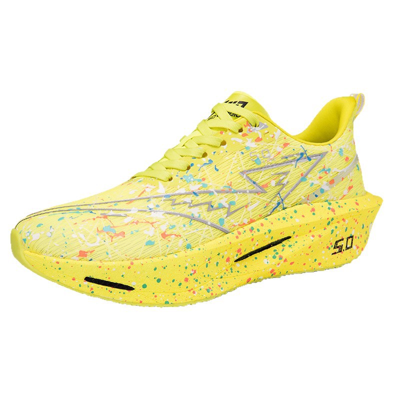 Iridescent Running Shoes Fashionable Mesh Sneakers For Jogging And Sports photo 6