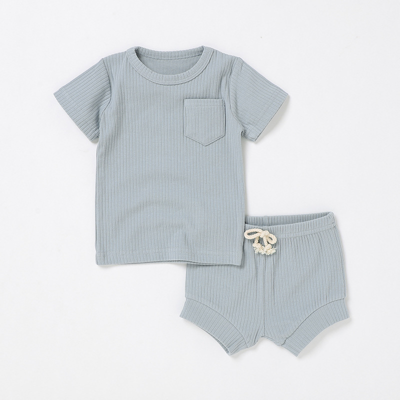 Newborn Short-sleeve And Shorts Set photo 4