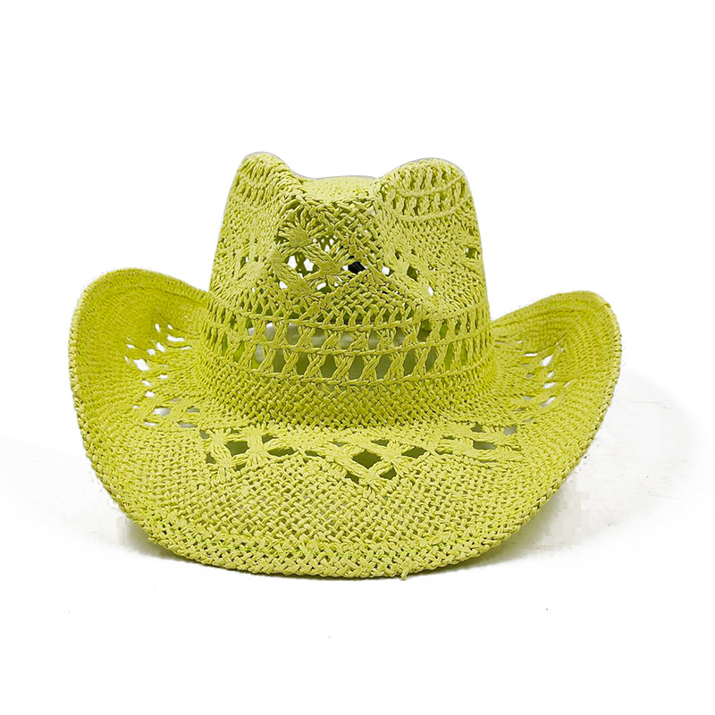 Malan Straw Hat Hand-woven Denim Hat photo 6